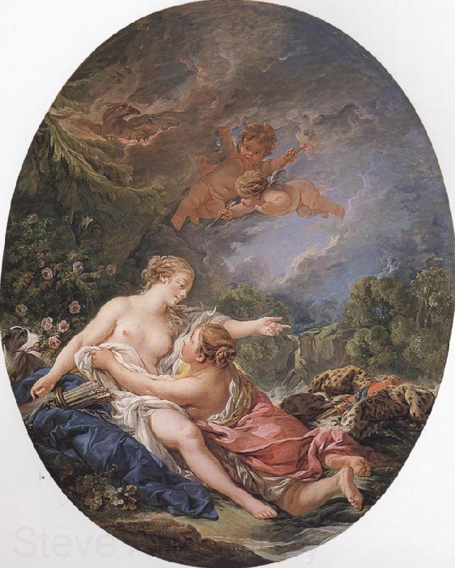 Francois Boucher Jupiter and Callosto Norge oil painting art